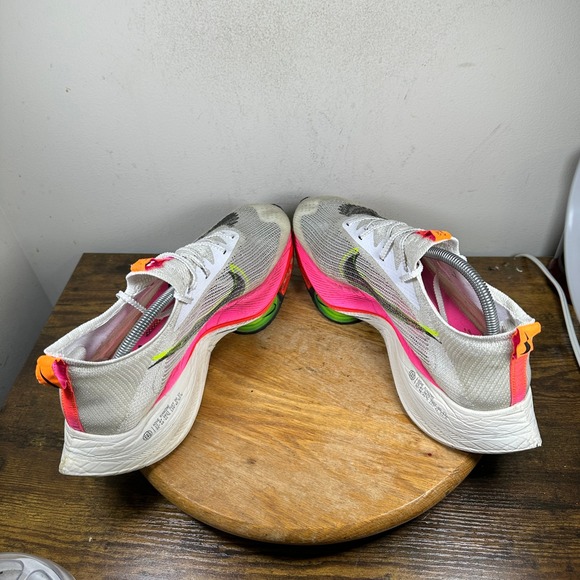 Nike Alphafly NEXT% Atomknit Running Shoes DJ5455-100 White Men's Size 11.5